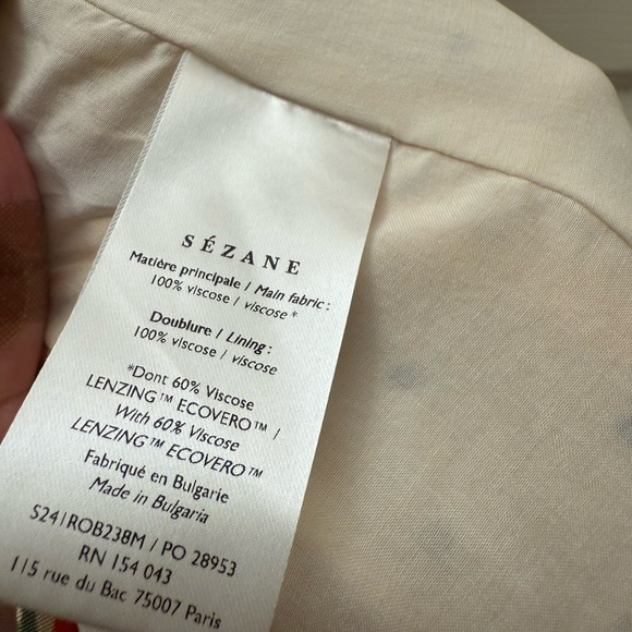 Sezane dorotha dress - Picture 7 of 11